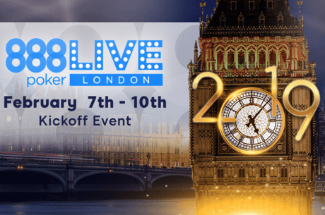 Classifique-se para o 888poker LIVE Londres em 7-10 Fev. por US$ 0,01