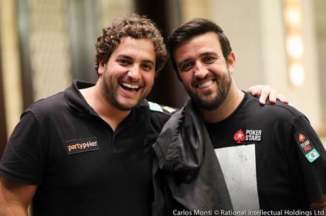 João Simão e Akkari Avançam com Grandes Stacks no PCA Main Event