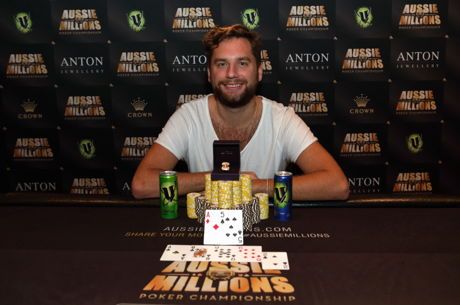 Bart Lybaert Wins Aussie Millions Event #6: A$1,150 Six Max for $124,355