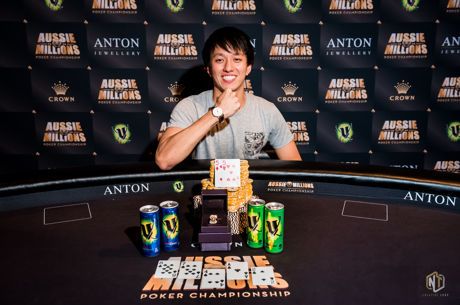 Vincent Huang Wins Second Aussie Millions Ring in Event #8: AU$1,150 Accumulator