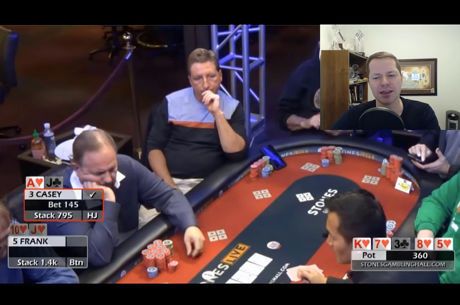 Jonathan Little's Weekly Poker Hand: Call or Fold With a Flush?