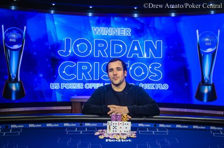 Jordan Cristos Wins 2019 USPO Event #2: $10K PLO for $179,200