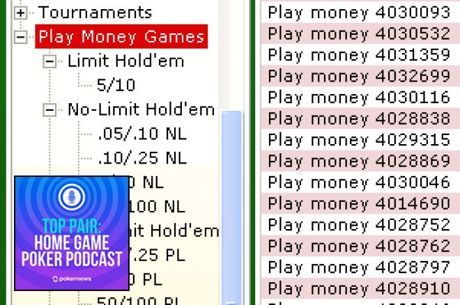 Top Pair Podcast 328: How Play Money Poker Practice Helps You in Home Games