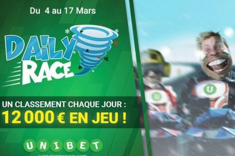 Twister : Unibet propose une race quotidienne jusqu'au 17 mars (12.000€)