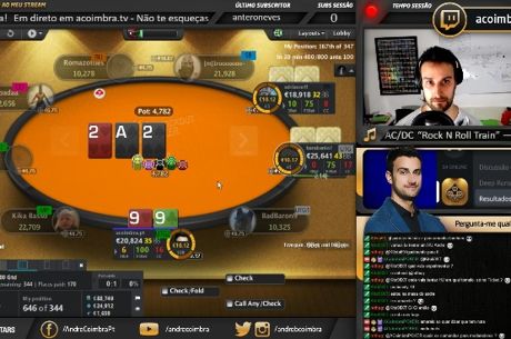 Twitch Poker: Stream de André Coimbra a Jogar o SCOOP 2019