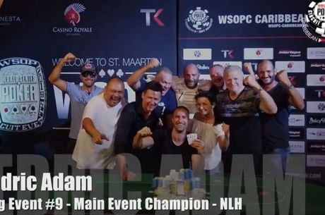 WSOPC Caribbean : Le Français Cédric Adam remporte le Main Event