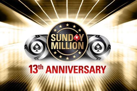 Quatro Portugueses no Dia 2 do Sunday Million - $1 Milhão para o Campeão