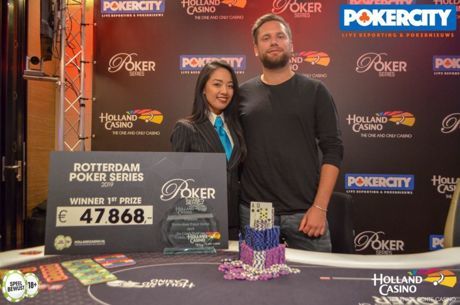 Bart Lybaert sterkste in €3.250 NLH High Roller 8-Max (€47.868) bij Rotterdam Poker Series