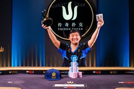Rui Cao Wins Triton Poker Montenegro Short Deck Main Event for $3,350,728