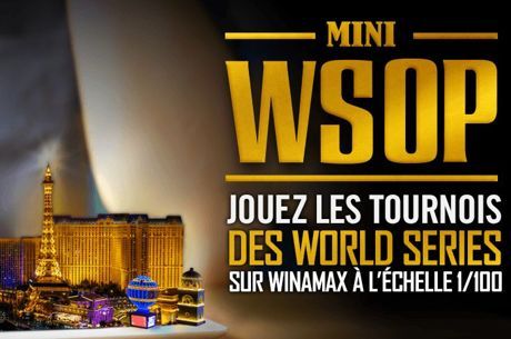 Mini WSOP Winamax : Le programme de la 3e édition