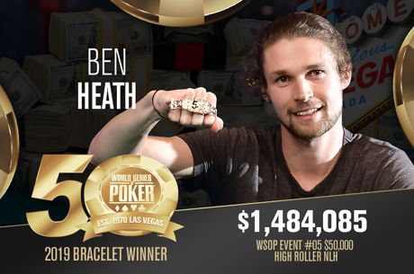 Ben Heath Crava Bracelete do $50.000 High Roller da WSOP