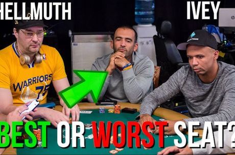 Sat between PHIL HELLMUTH and PHIL IVEY - How would you feel?