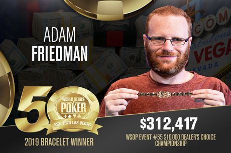Adam Friedman Vence Dealer's Choice da WSOP Pelo Segundo Ano Consecutivo