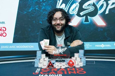 Namur : Le SuperSide 335€ WaSOP pour Rayane Mokhtar (41.562€)