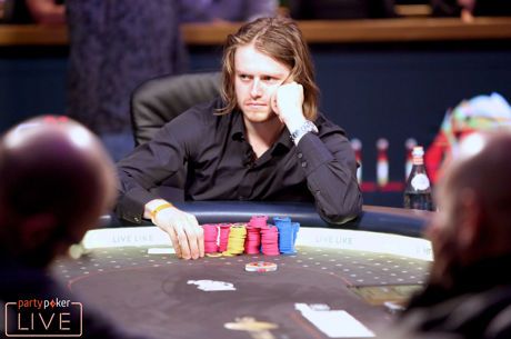 Charlie Carrel Leads the Field in the partypoker LIVE MILLIONS Europe Main Event