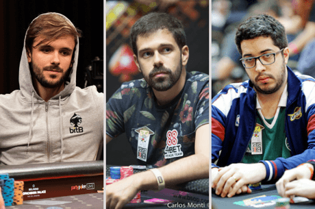 Mesas Finais WCOOP 2019 para Yuri Martins, Felipe Boianovsky & Éder Campana