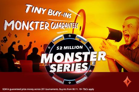 $2 Million Gtd Monster Series Hits partypoker From Sep. 29