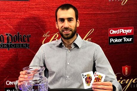Stoyanov, Klodnicki Chop Card Player Poker Tour Main Event at The Bike for Over $100K Each