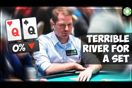 Hand Analysis: Terrible River for a Set