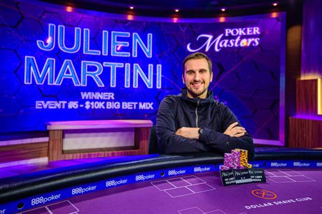 Julien Martini Secures 2019 Poker Masters $10,000 Big Bet Mix Title
