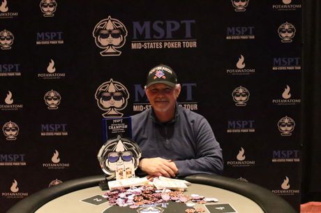 Gerald Heath Wins 2019 MSPT Wisconsin State Poker Championship for $130,935