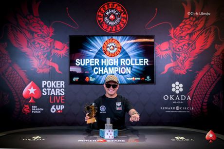 Lester Edoc Wins Inaugural PokerStars Red Dragon Manila Super High Roller
