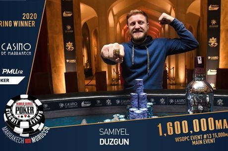 Samiyel Duzgun Wins 2020 WSOP Circuit Marrakech Main Event (~$166,747)