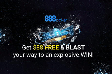 Ganhe uma parte de $1 Milhão no BLAST do 888poker por apenas $5