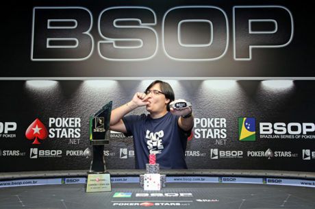 Fernando Araújo campeão do Main Event do BSOP Brasília