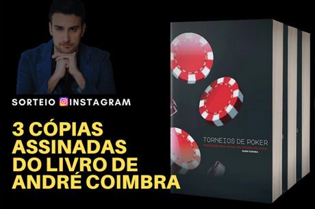 Sorteio: Ganha uma de 3 cópias assinadas do livro de poker do André Coimbra