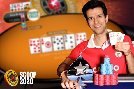 André Santos vence $5.200 PLO e conquista mais um título para Portugal no SCOOP 2020