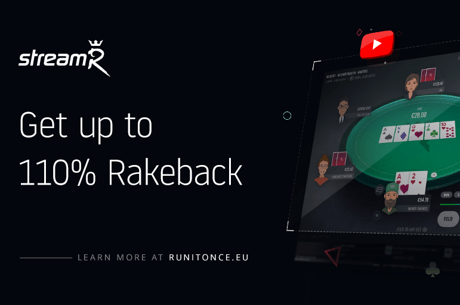 Earn Up To 110% Rakeback by Streaming Your Poker Action at Run It Once