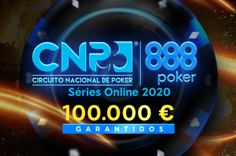 CNP Series Online 2020 na 888poker.pt com €100K+ GTD (26 de julho - 2 de agosto)