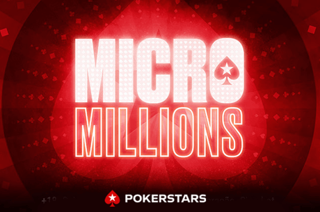 MicroMillions: €2,5 Milhões GTD entre 2 e 13 de agosto na PokerStars.pt