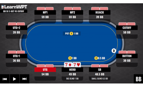 WPT GTO Trainer Hands of the Week: Large 3-Betting from the Big Blind