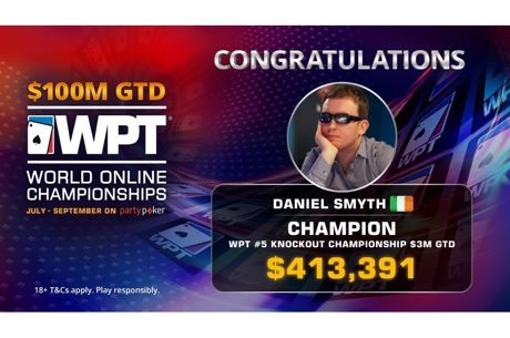 Satellite-Winner Daniel Smyth Wins WPT World Online Championships Knockout Championship...