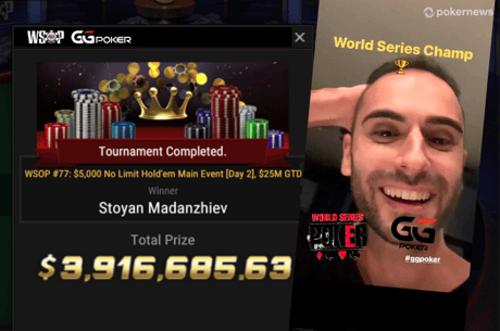 Stoyan Madanzhiev vence WSOP Online Main Event 2020 e leva maior prémio da história do poker online