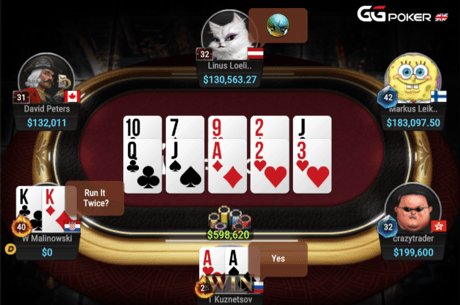 10 Awesome Hands from High-Stakes Online Cash Games in September