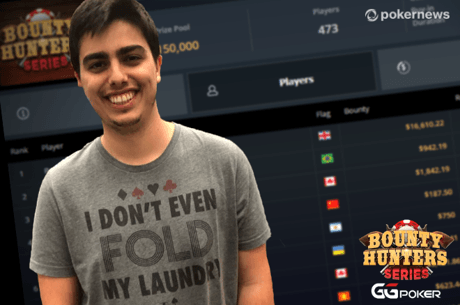 Pedro Neves conquista ouro nas Bounty Hunters Series da GGPoker