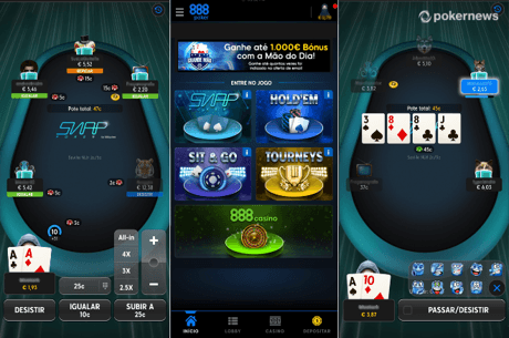 888poker lança NOVA App de poker - download já disponível para Android e iOS!