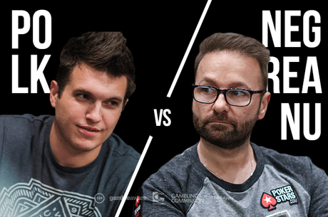 Doug Polk and Daniel Negreanu are off and battling.