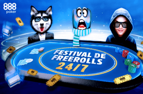 Festival de Freerolls da 888poker vai distribuir mais de €50.000 em prémios