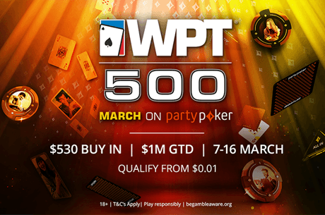 $1M GTD WPT500 Kicks Off at partypoker