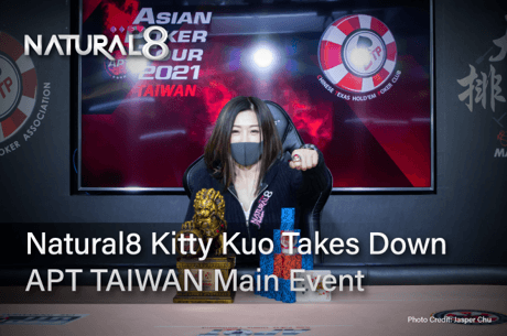 Natural8 Ambassador Kitty Kuo Victorious in APT Taiwan Main Event