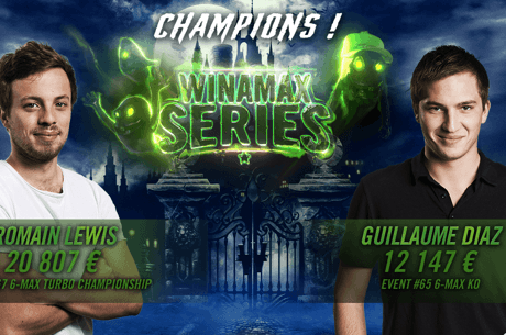 Winamax Series: Romain Lewis et Guillaume Diaz triomphent, le programme de samedi