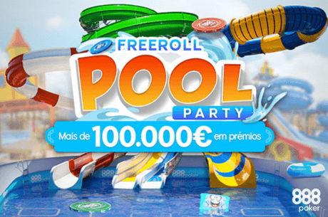Freeroll Pool Party na 888poker - mais de €100.000 em prémios!