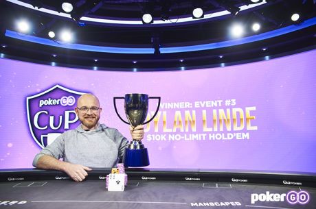 Dylan Linde Catapults into PokerGO Cup Lead After Winning Event #3: $10K NLHE ($169,600)