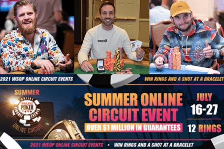 Gamble, Paggeot & Piccioli Among WSOP.com Summer Online Circuit Winners