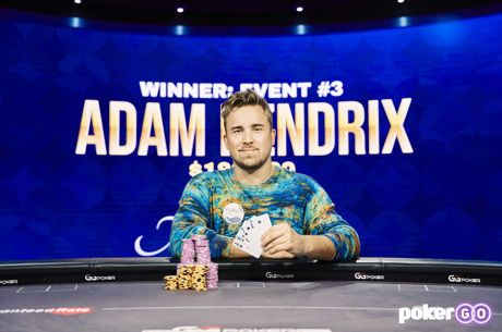 Straight Flush on the River Keys Adam Hendrix to $10K PLO Poker Masters Title