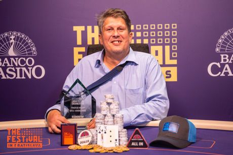 Former Poker Dealer Martin Mauthner Wins the €300K GTD The Festival Series Bratislava Main...